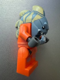 Lego Minifigure Space Police 3 Alien Jawson Prisoner 5985 5983 sp113 Retired