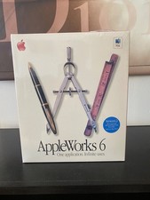 2001 Vintage AppleWorks 6 Version 6.2 Mac BRAND NEW SEALED - FAST SHIPPING     