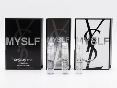 Yves Saint Laurent YSL MYSLF Le Parfum, L'absolu, EDP Sample Spray Vial 3x1.2ml