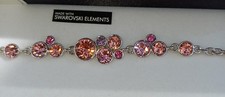 Image of SWAROFSKI CRYSTAL Bracelet 7 Inch with Box. Brand New .Never Worn. With Label