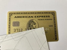 Expired American Express Gold Premier Credit Card Bank Chip AmEx USA