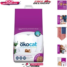 Eco-Friendly 14lb Cat Litter with Low Tracking Mini-Pellets for Easy Cleaning