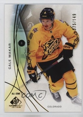 2024-25 Upper Deck SP Game Used All-Stars Gold 75/149 Cale Makar #144 6o3