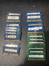 LOT OF 20 4GB PC12800 SODIMM, ASSORTED MFG