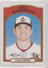 2021 Topps Heritage Minor League Edition Cole Henry #14 0e29