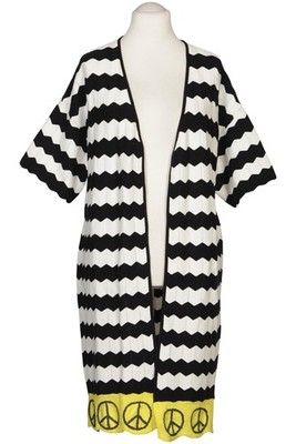 Frogbox Strickjacke Damen Cardigan Jacke Gr. 42 Baumwolle Mehrfarbig #7680868