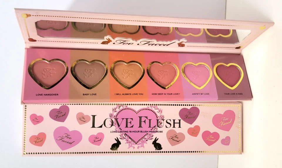 TOO FACED LOVE FLUSH Long-Lasting 16-Hour Blush Wardrobe 6 SHADES (DISCONTINUED) - Image 2 of 4