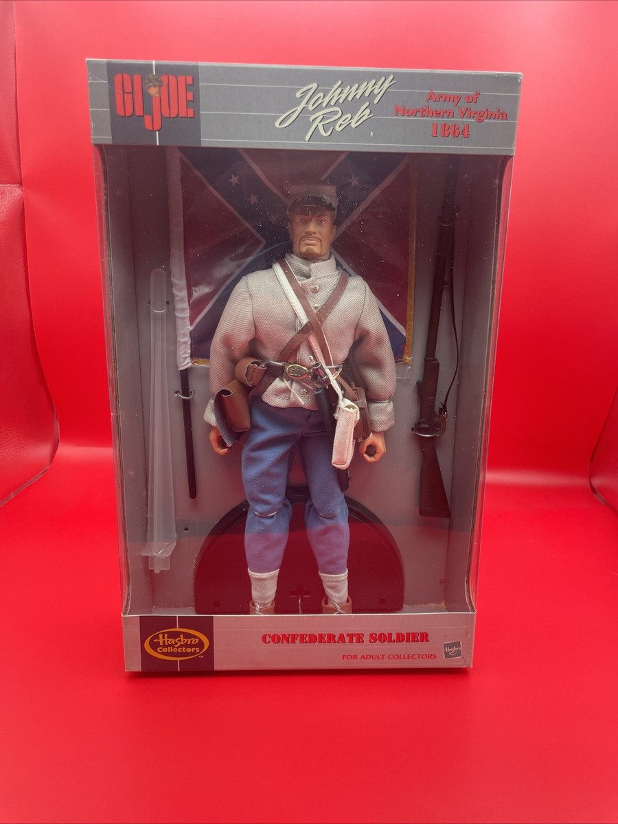 THE CONFEDERATE SOLDIER フィギュア Hasbro G.I. Joe Johnny Reb Confederate Soldier Action Figure