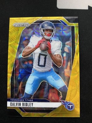 2024 Prizm Choice Calvin Ridley Gold Choice /10 Titans WR1 - 1st Year Titans Uni