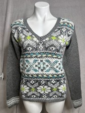 Aeropostale Womens Thick V-Neck Sweater Size Tag Missing See Pictures For Size