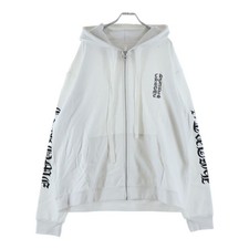 Chrome Hearts SWTSHRT HD ZIP Sleeve English Print Dagger Zip Hoodie