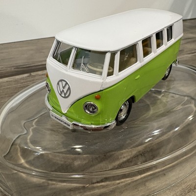 RMZ City VW VOLKSWAGEN T1 TRANSPORTER WHITE-GREEN 12cm DIE CAST METAL NEW BOX