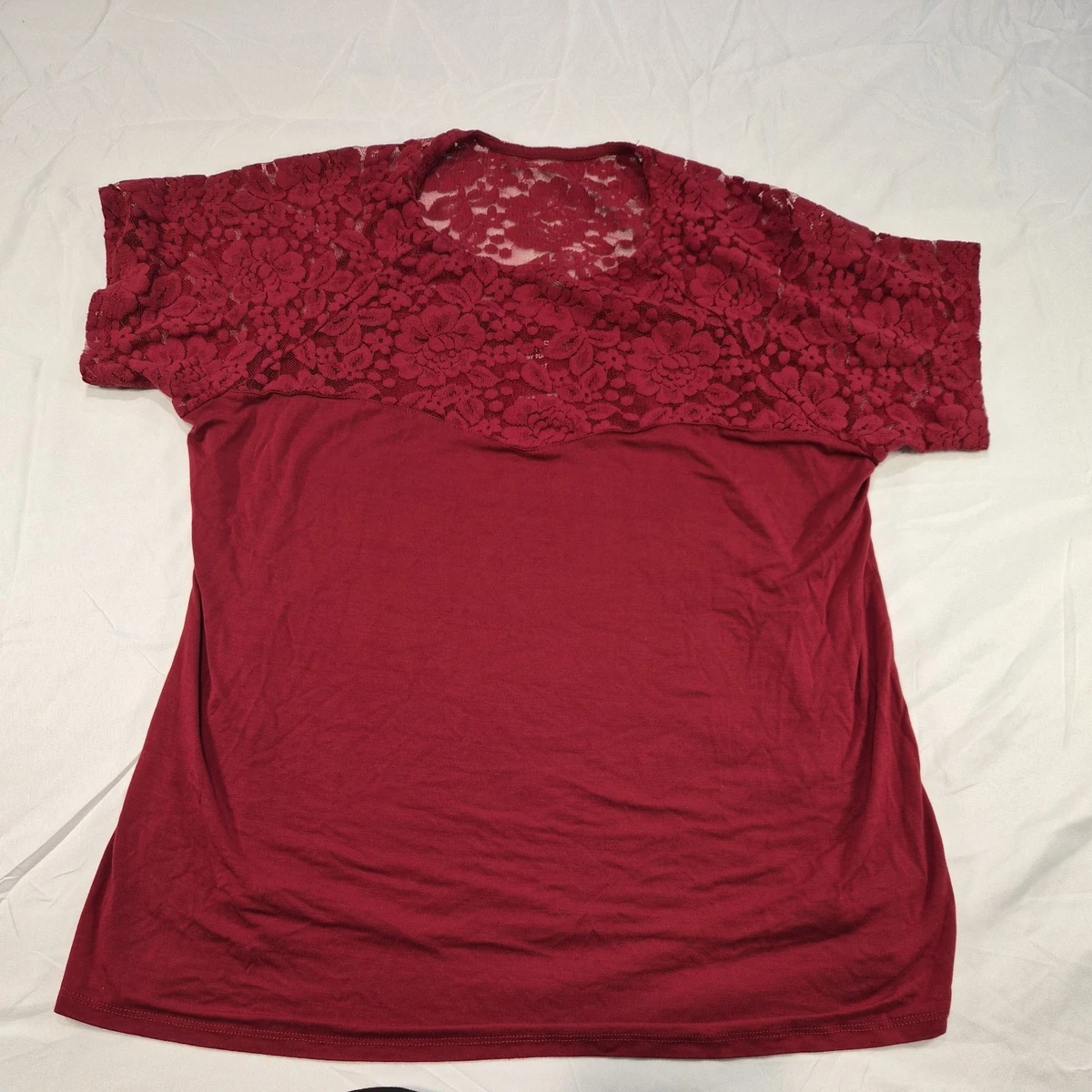 Top Torrid Femme Manches Courtes Taille 2 - Occasion Parfaite