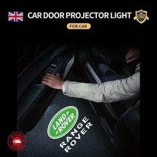 2Pcs Car Door Welcome Light Original Fit LED Projection Laser For Range Rover