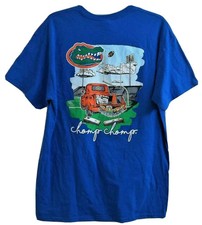 University Of Florida Gators T-Shirt Large Tailgates & Touchdowns Chomp Chomp