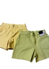 Old Navy Girls 3 Inch Inseam NWT Lot Of Denim Shorts 14 2 Pairs