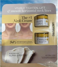 StriVectin TL Advanced Tightening Neck Cream Plus Size 1 oz 30 ml 2-pack NEW