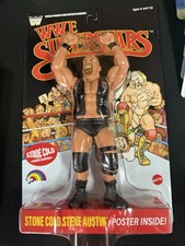 Wwe Superstars Ljn Mattel Series 2 Stone Cold Steve Austin & Poster In Hand 2025