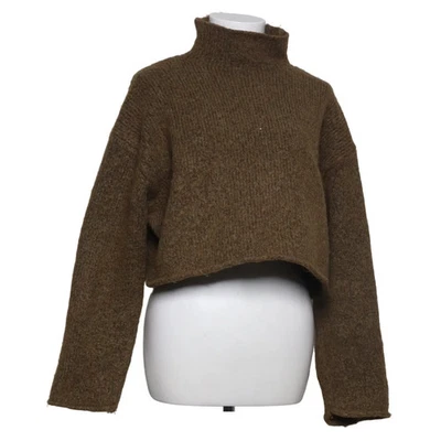 Zara, pull à col roulé, taille : L, marron, acrylique/polyester/laine, unicol... - Photo 1/4