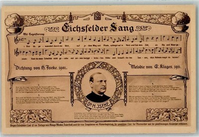 13240462 - 3408 Duderstadt Lied Eichsfelder Sang Portrait Dr H. Iseke