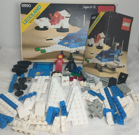 Lego 6890 Space Cosmic Cruiser &mdash; 1980s, Box, Instructions
