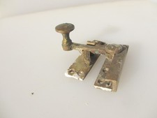 Vintage Brass Sash Window Latch Lock Fastener Catch Old Handle