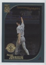 2001 Topps Season Highlights Home Team Advantage Randy Johnson #388 HOF 00ah