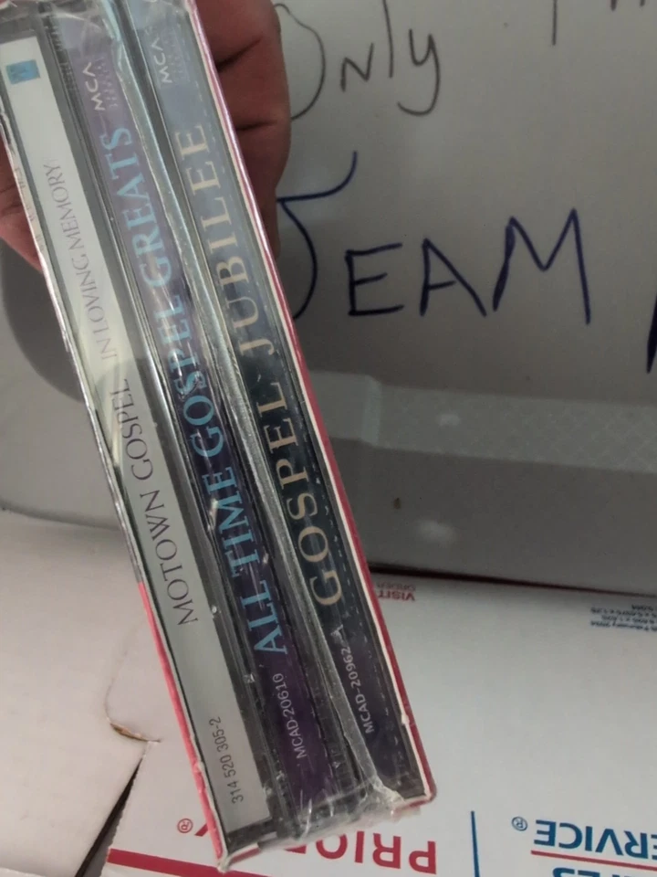 Treasury of Gospel CD Box Set Motown Gospels Gospel Greats Jubilee Sealed #162L Foto 3 de 4