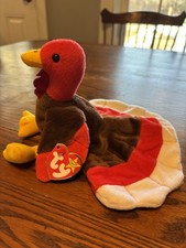 TY Beanie Baby – GOBBLES the Turkey (5.5 in)