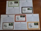 USA, SCOTT # 3506, FULL SET OF 5 PCS FDC COVERS GREAT PLAINS PRAIRIE 2001