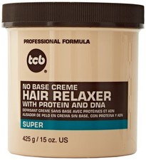 TCB No Base Creme Hair Relaxer with Protein 15 Ounce Pack of 1 , B00UEOKGL0