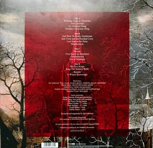 Jethro Tull Christmas Album Fresh Snow At Christmas double LP vinyl Europe - Image 4 of 4