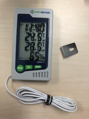 Digi-Sense 20250-31 Precal Humidity and Temp. Indicator w/Ext. NEW