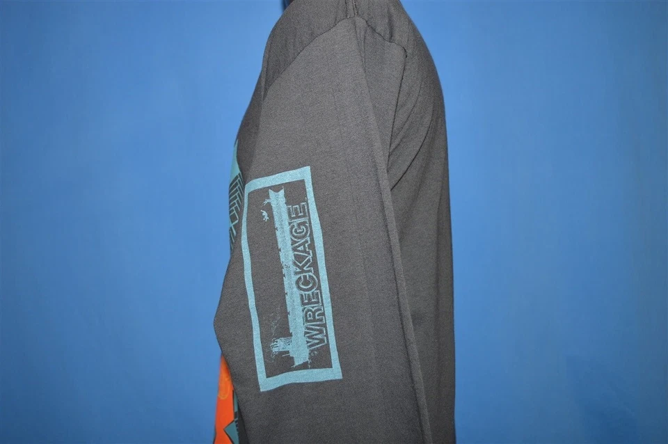 Camiseta De Colección Años 90 WRECKAGE VIRGINIA THRASH METAL MUNDO DE LA DESESPERACIÓN MEDIANA M Foto 3 de 4