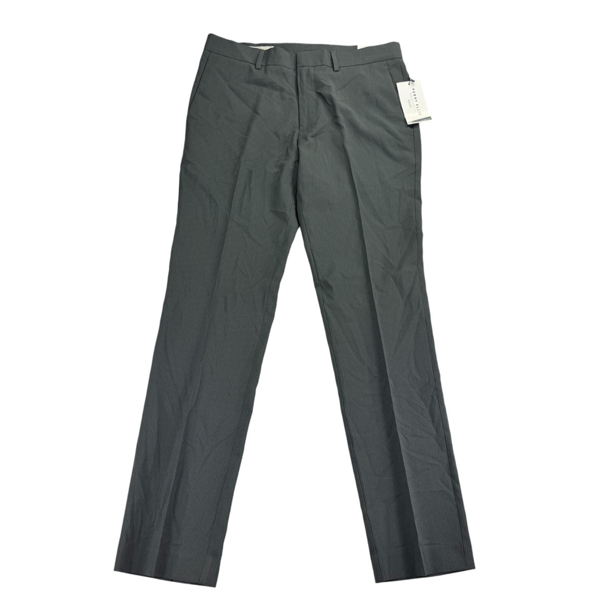 perry ellis dress pants Portfolio Men's Modern-Fit Stretch Solid Resolution Size 29 Perry Ellis Portfolio Men's Slim