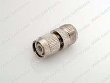 2 PCS TNC Male to N Female Plug Jack Coax Adapter Converter Connector