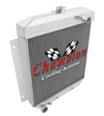 2 Row DR Champion Radiator for 1954 - 1956 Ford Courier Sedan Delivery V8 Engine