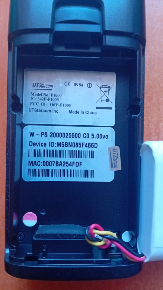 UTStarcom F1000 WIFI vintage wireless Internet phone - Image 3 of 4