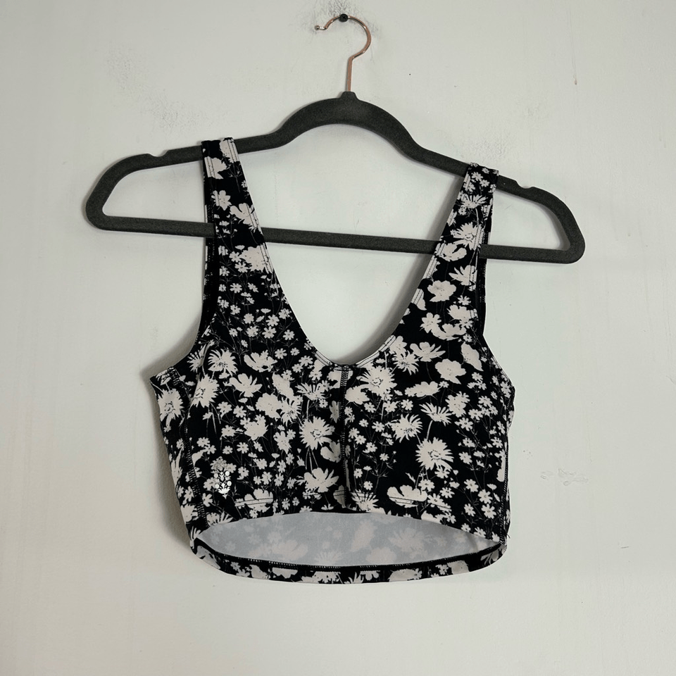 Urban outfitters floral sports bra eBay
