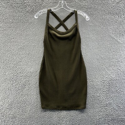 Makers Of Dreams Women's Dress Women's Size Large Green Bodycon Dress Ladies L