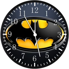 Batman Wall Clock 12" Large Personalized option with adding names G204