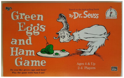Green Eggs and Ham Game by Dr. Seuss (University Games; 1996