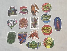 Santa Cruz Laptop/Skateboard/ Guitar/Luggage Decals/Stickers - Your Choice!