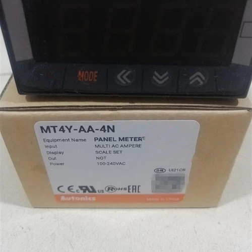 New One Autonics MT4Y-AA-4N Panel Meter MT4YAA4N Free Shipping - Foto 3 di 4
