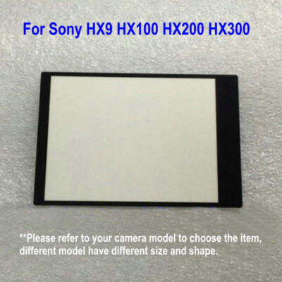 For Sony HX9 HX100 HX200 HX300 H200 H300 Camera LCD Screen Display Outer Glass