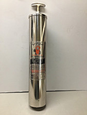 Rare Vintage FYR-FYTER   1½ Qt.  Chrome / Nickel Plated  Extinguisher  **EMPTY**