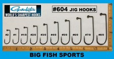 GAMAKATSU WORM OFFSET EWG NS Black #4 - #5/0 Ardiglione Ami EUR 3,72