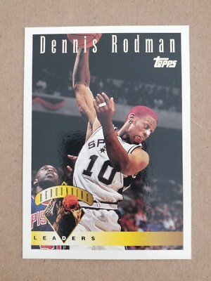 Dennis Rodman 1995-96 Topps #11 Spurs