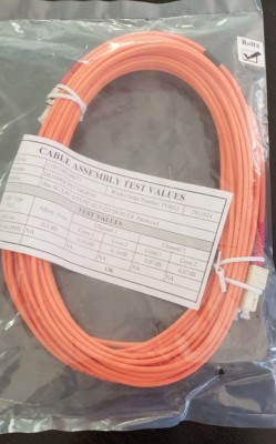 EB-LINK SC to ST Fiber Optic Patch Cord Jumper Cable Duplex Multi-mode 62.5/125