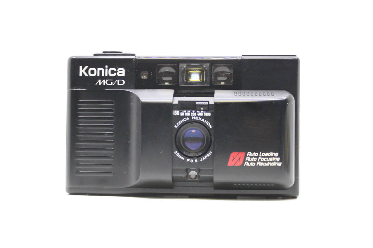 Konica Mg/D 35Mm F3.5 Rare Goods Popular Compact Film Cameras Ok5674